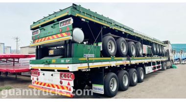 40Ft Flatbed Trailer will be sent to Guam