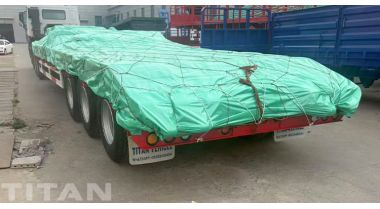 40 Feet Low Bed Trailer Truck will Ship to Guam
