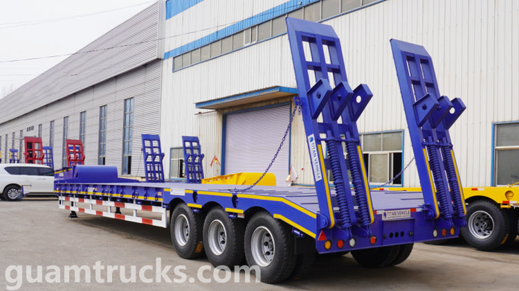 low low bed trailer 