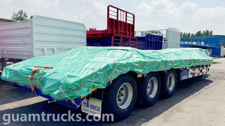 low low bed trailer