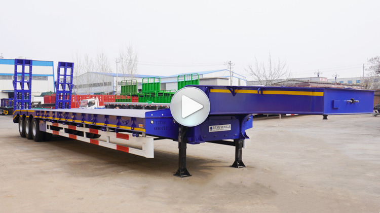 low bed trailer