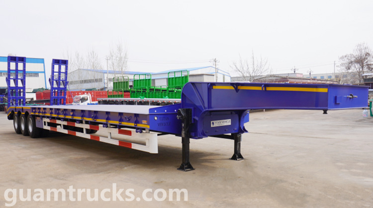 low bed trailer