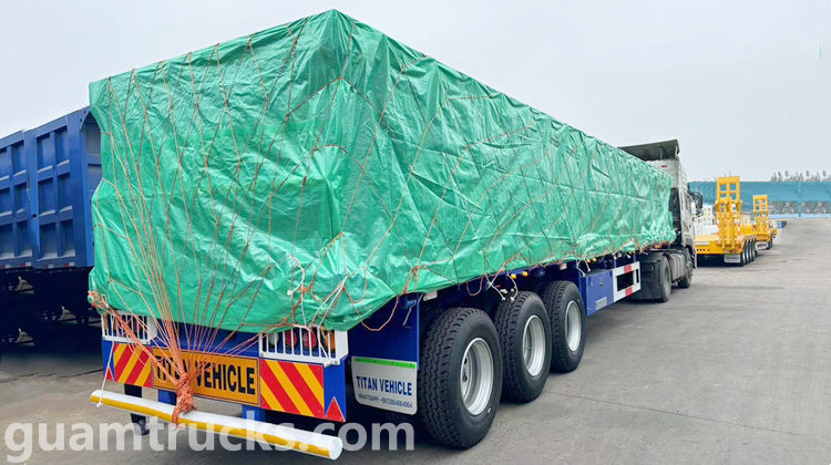 flatbed trailer
