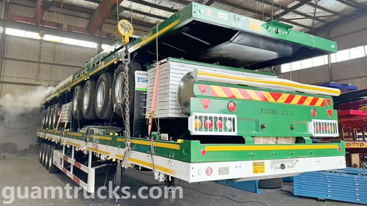 New 40Ft Flatbed Trailer for Sale in Guam