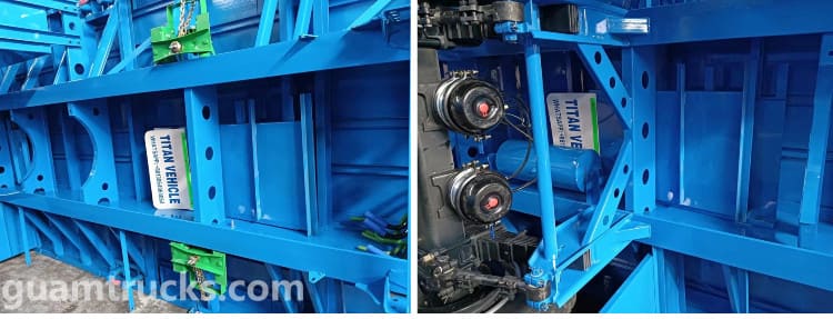 Tri Axle Flatbed Truck Trailer for Sale in Guam