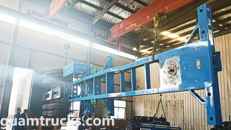 3 Axle Container Chassis Trailer for Sale in Guam