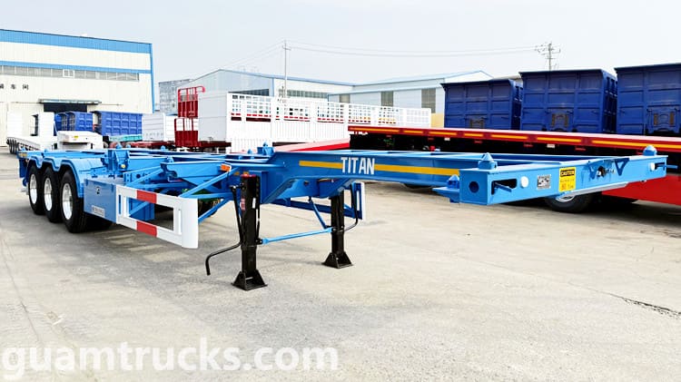 3 Axle Container Chassis Trailer for Sale in Guam