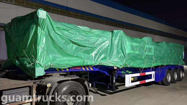 Tri Axle Shipping Container Chassis for Sale in Guam