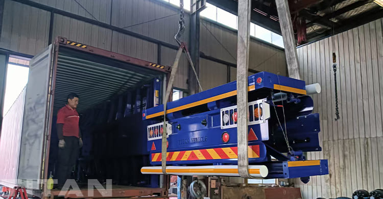 Tri Axle Low Loader Trailer for Sale in Guam