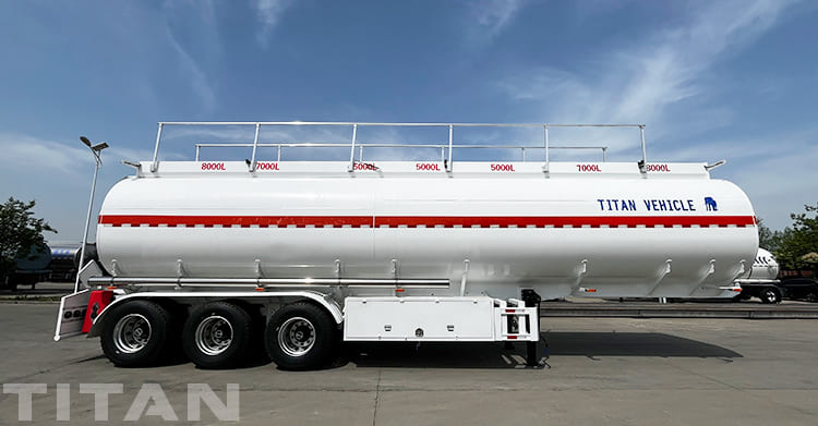 45000 Liters Fuel Tanker Trailer Manufacturers for Sale in Guam