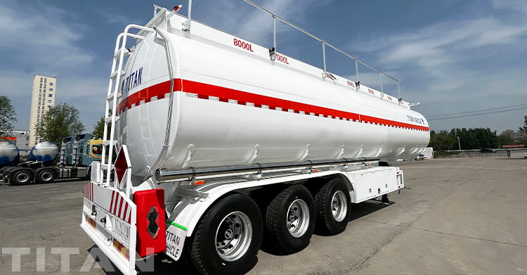 45000 Liters Fuel Tanker Trailer Manufacturers for Sale in Guam