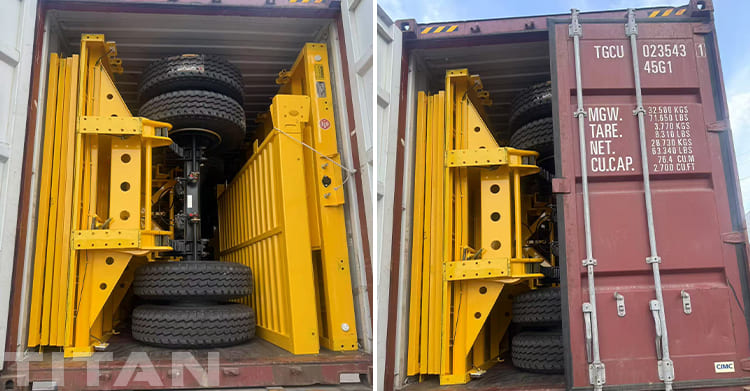 Bulk Cargo Side Wall Semi Trailer for Sale in Guam