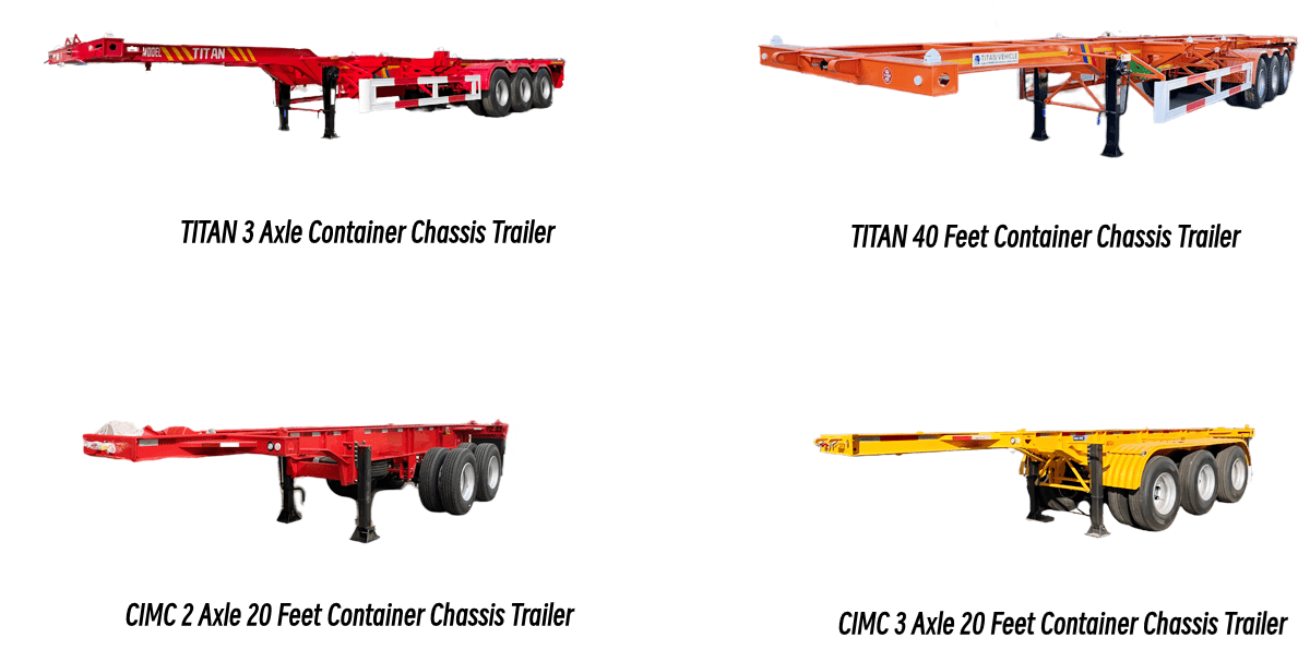 Container Chassis Trailer Price in Guam