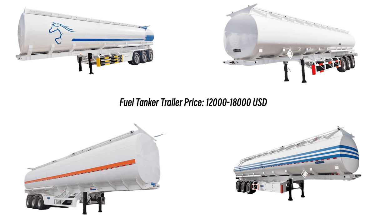 Fuel Tanker Trailer Price in Guam