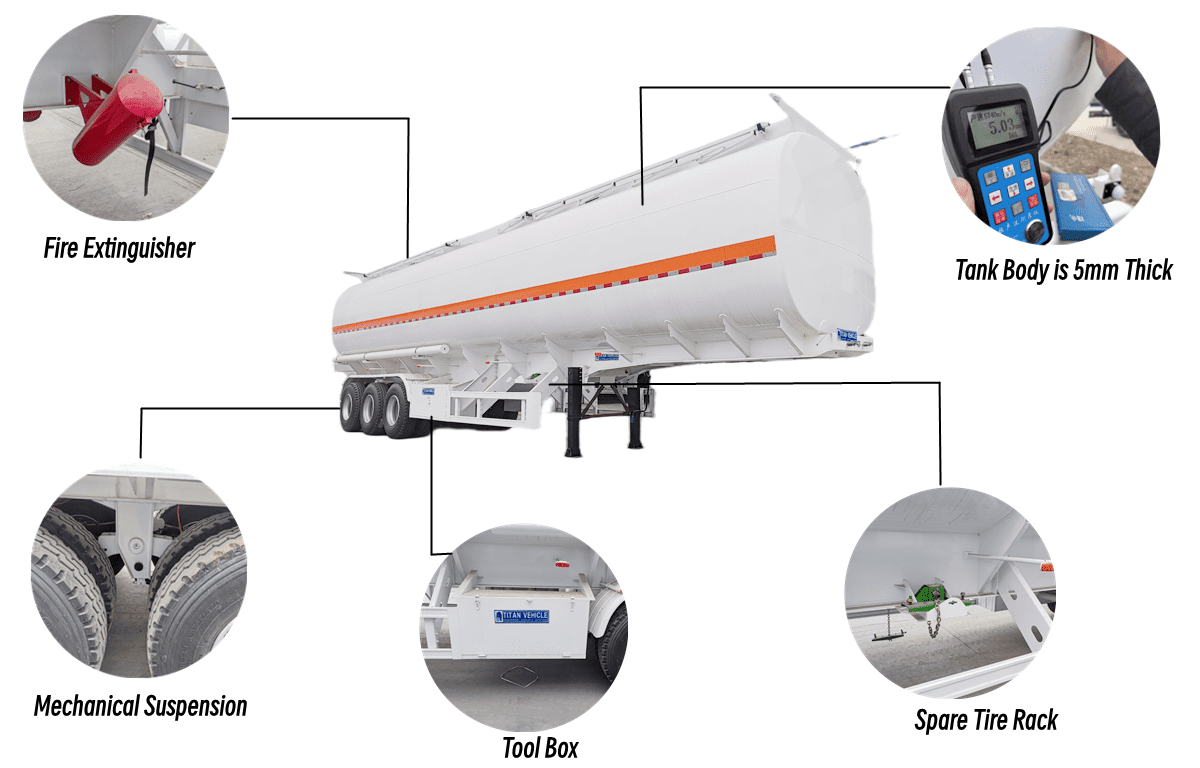 Fuel Tanker Trailer Price in Guam