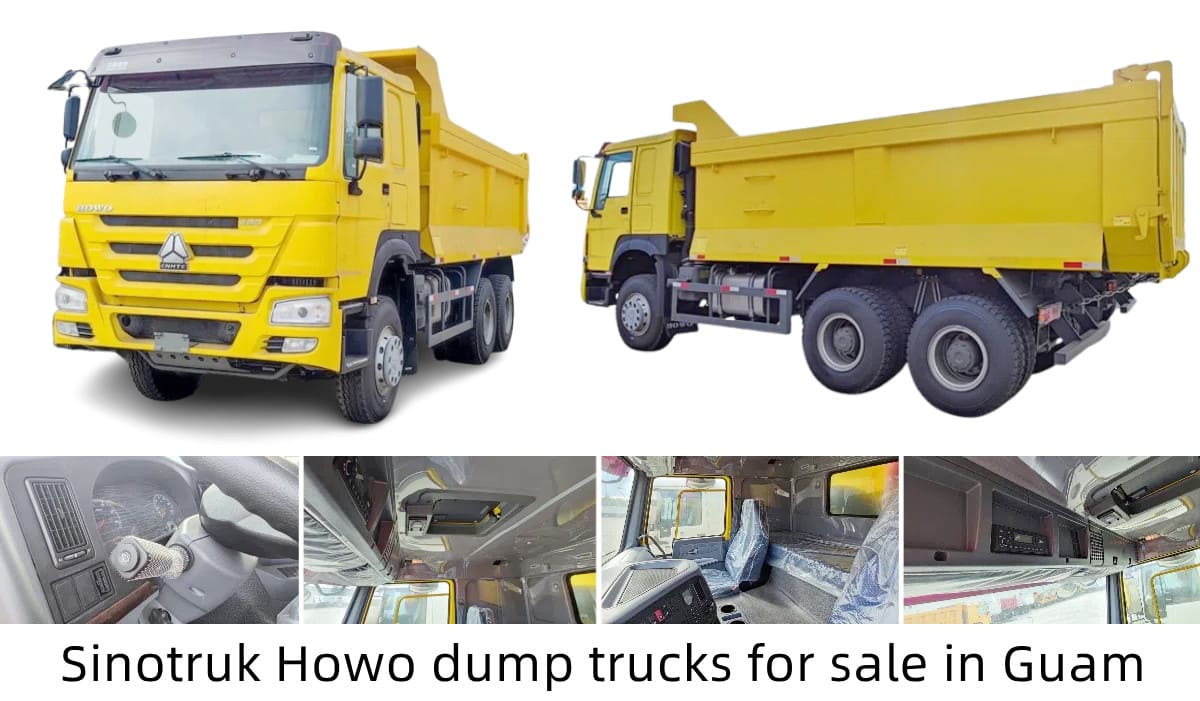 Best Sinotruk Howo Dump Trucks for Sale in Guam