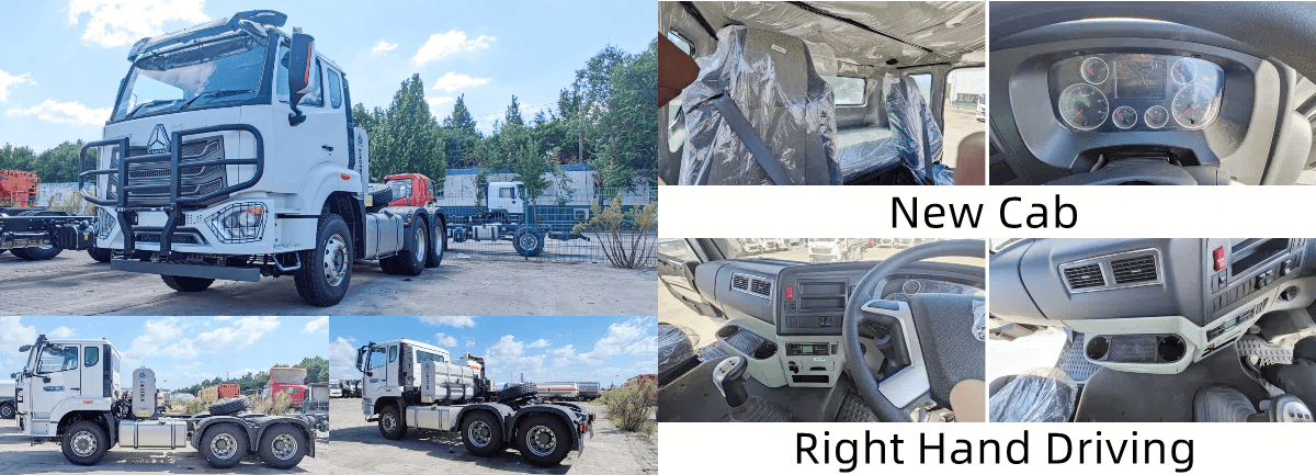 New Sinotruk Howo Tractor Trucks for Sale in Guam