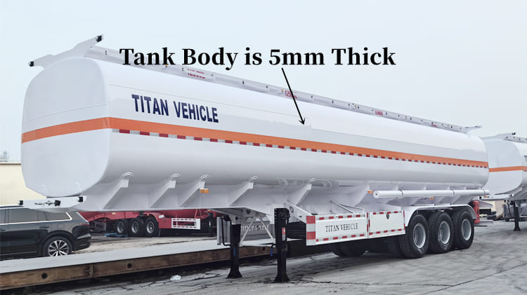 50000 Liters Diesel Tanker for Sale in Guam- 3 Axle Diesel Fuel Tanker in Agana