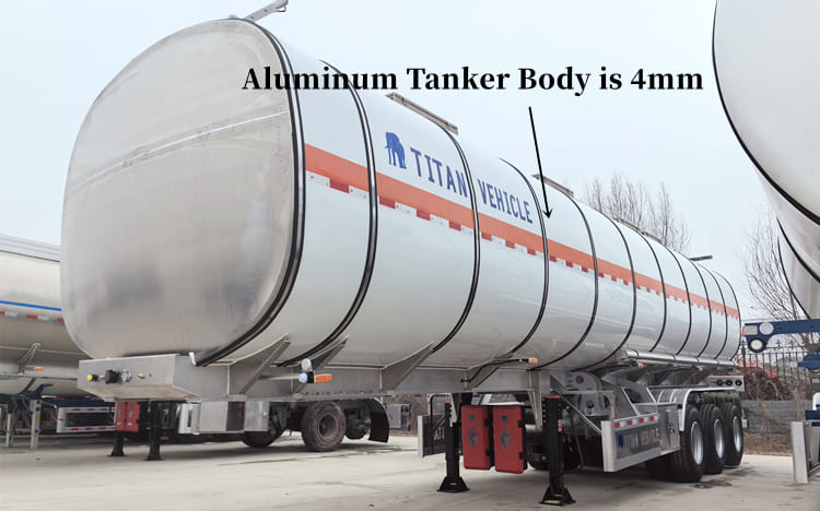 3 Axle Aluminum Tanker Price in Guam- Fuel Tanker Price in Guam