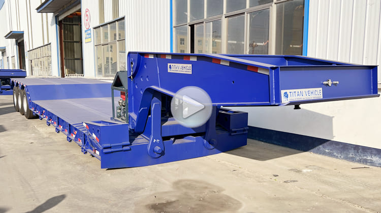 3 Axle 80 Tons RGN Trailer for Sale in Guam Agana