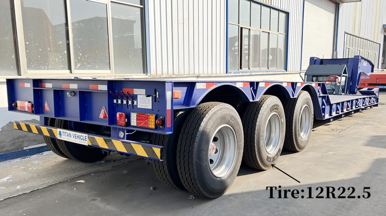 3 Axle 80 Tons RGN Trailer for Sale in Guam Agana