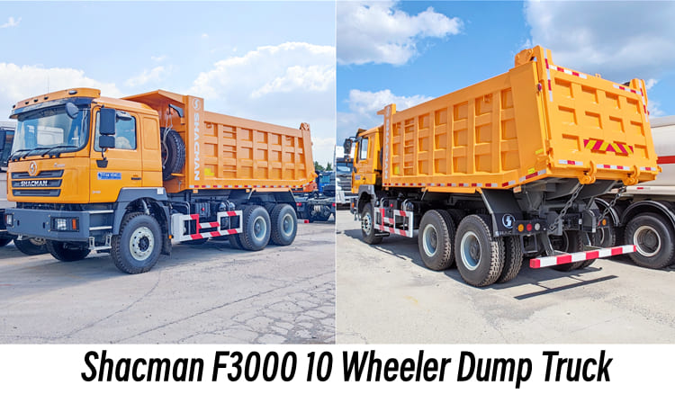 Shacman Dump Truck F3000 6x4 | Dump Truck Shacman | Shacman 10 Wheeler Dump Truck for Sale in Guam 