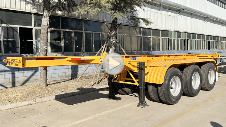 CIMC 20 Ft Tri Axle Chassis for Sale- CIMC Chassis in Guam Agana