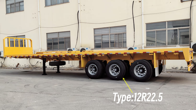 3 Axle Trailer | Three Axle Trailer 40 Feet Flatbed Trailer-CIMC Trailer Price in Guam