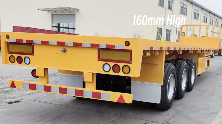 3 Axle Trailer | Three Axle Trailer 40 Feet Flatbed Trailer-CIMC Trailer Price in Guam