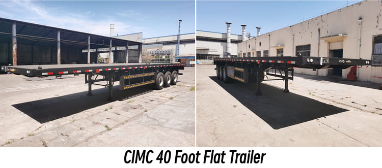 CIMC 40 Foot Flat Trailer for Sale in Guam Agana