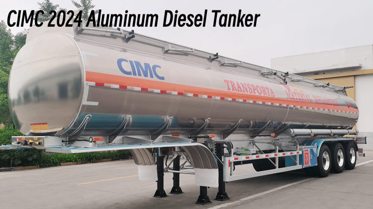 CIMC 2024 Aluminum Tanker - 45000 Liters Diesel Tanker for Sale in Guam