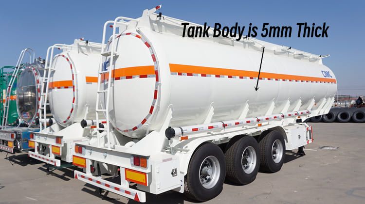 CIMC 40000 Liters Petrol Tanker Price in Guam Agana