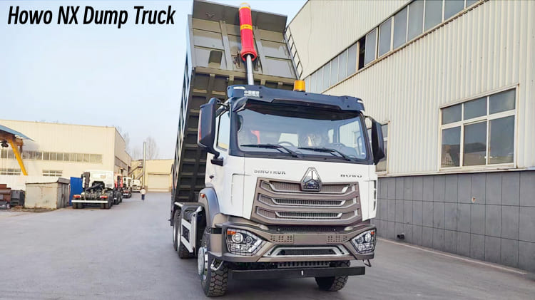 Howo Dump Truck Price NX 380 6x4 in Guam