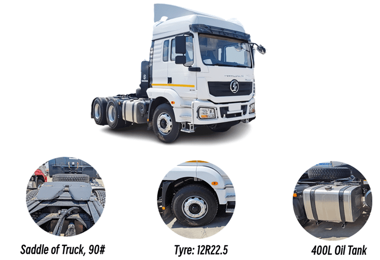 Guam Trucks for Sale- Tractor Truck Shacman H3000 for Sale in Apra
