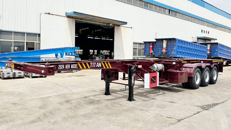 40 Ft Container Chassis Trailer for Sale in Guam Agana