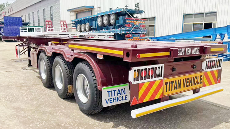 40 Ft Container Chassis Trailer for Sale in Guam Agana 