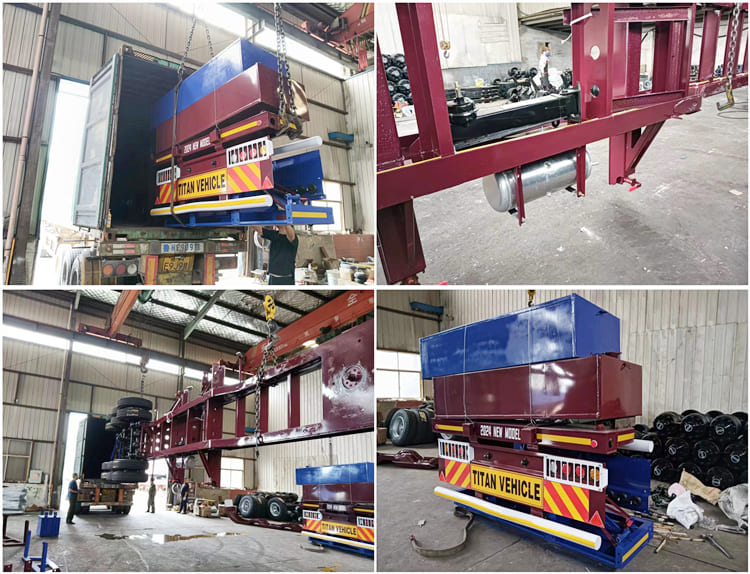 40 Ft Container Chassis Trailer for Sale in Guam Agana 