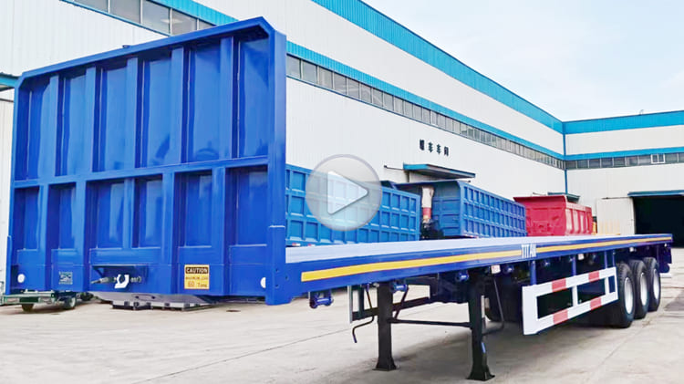 New 40 Foot Flatbed Semi Trailer for Sale in Guam 