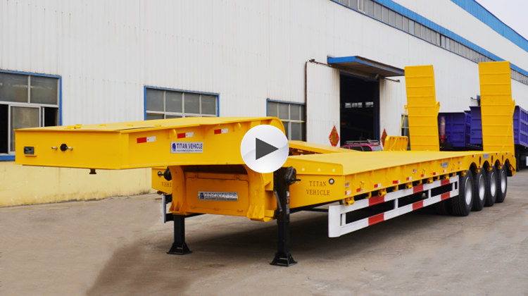 low bed trailer