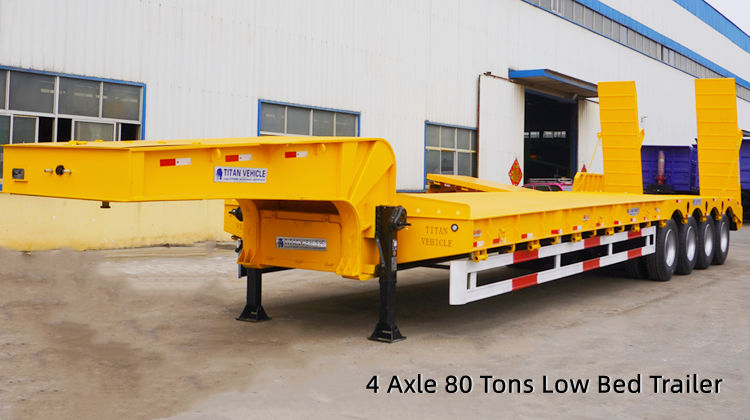 low bed trailer