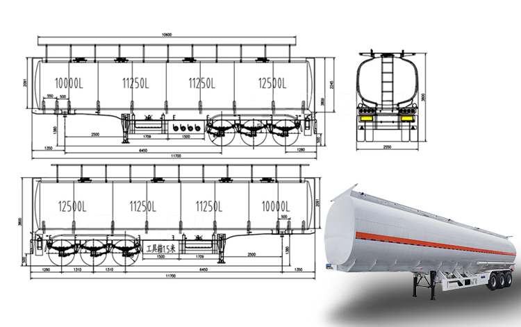 petrol tanker fuel tank