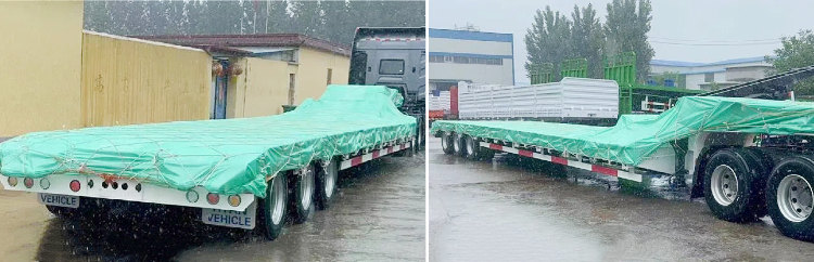 low low bed trailer
