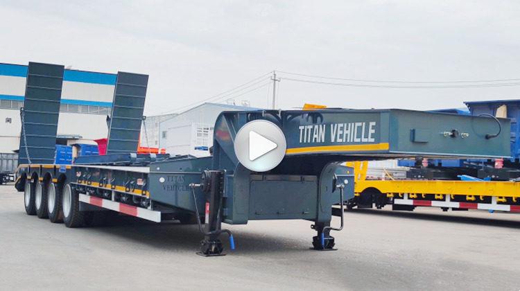 low loader truck