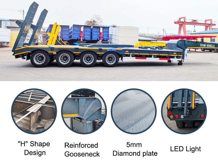 low loader truck