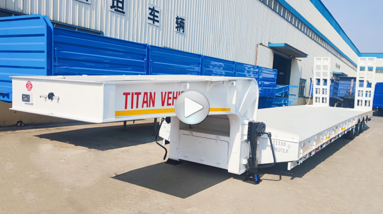 low low bed trailer