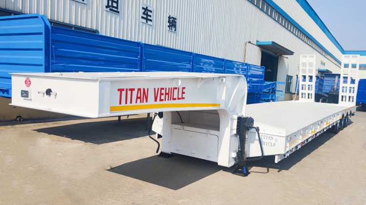 low low bed trailer