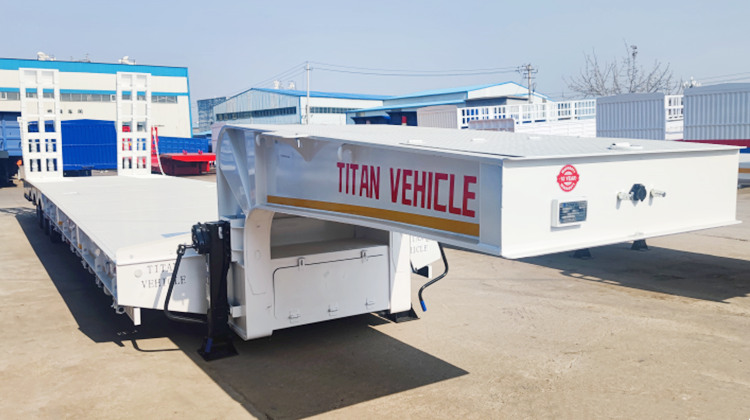 low low bed trailer
