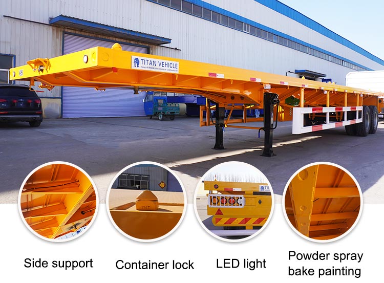 flatbed trailer