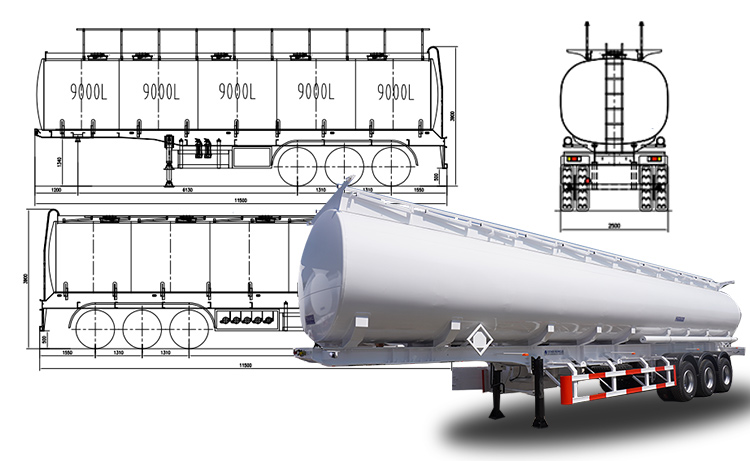 diesel fuel tanker
