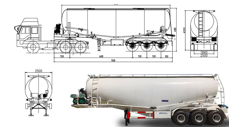 bulk cement trailer